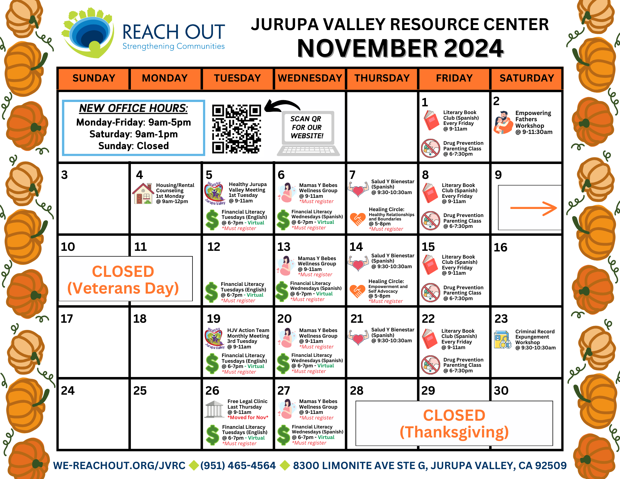 Jurupa valley resource center reach out